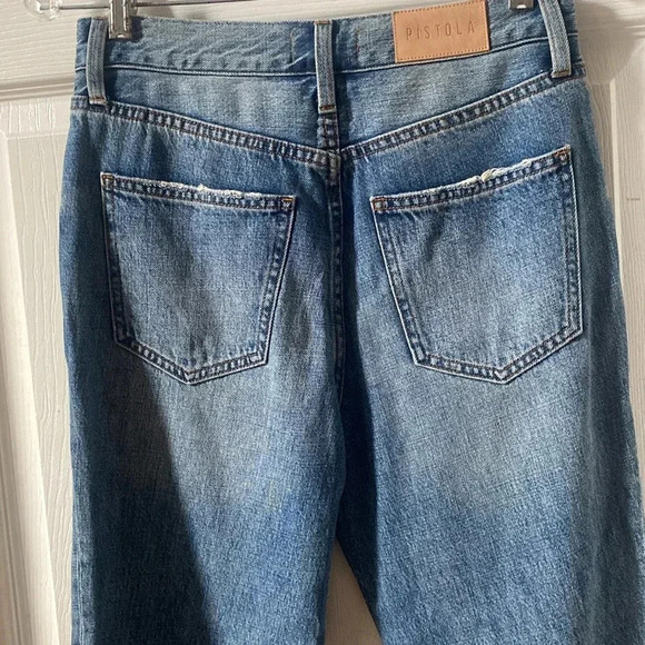 New Pistola  antidote Presley denim distressed jeans size 26 - Picture 8 of 8